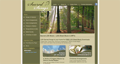 Desktop Screenshot of ldssacredsongs.com